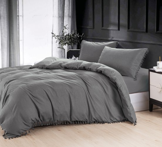 סט מצעים למיטת יחיד 90/200 בוהו שיק - דגם 3052