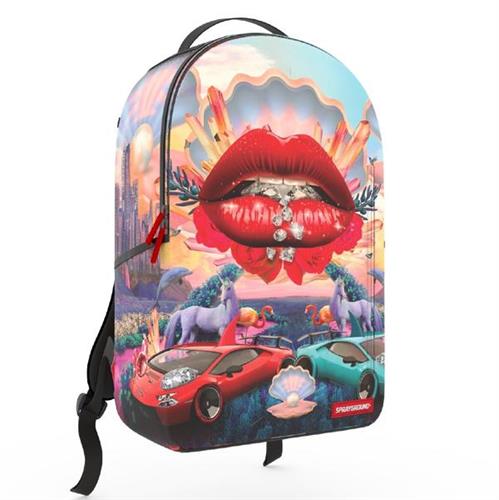 תיק ספרייגראונד LIPS AND FAMOUS BACKPACK