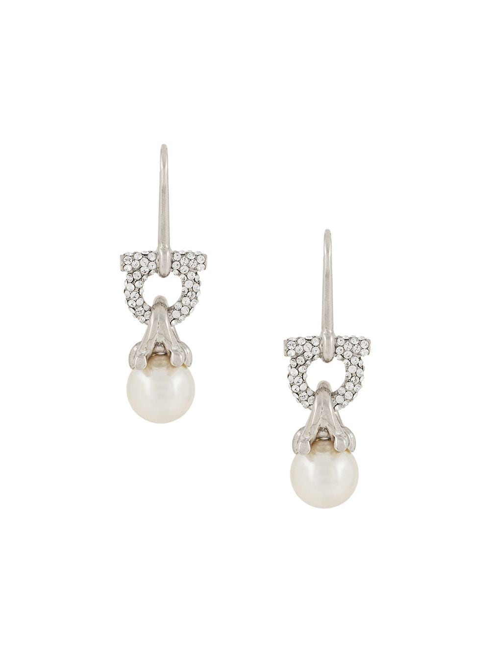 ferragamo pearl earrings