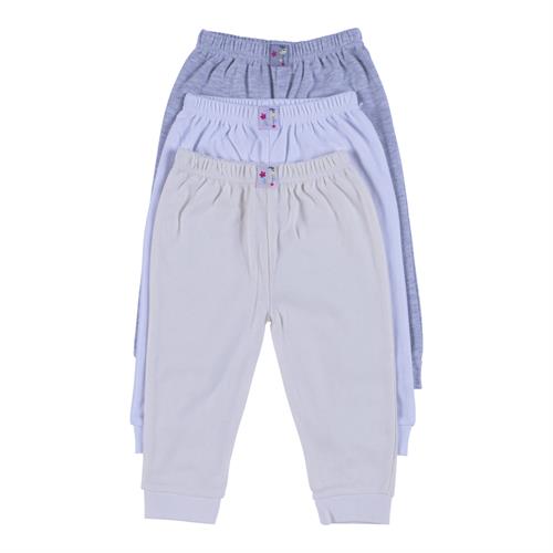 מארז שלישיית געטקס אפור-לבן-צהוב בננה פלנל