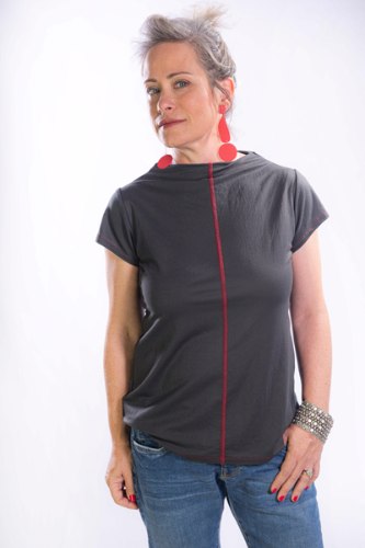 חצי גולף עם שרוול ואוברלוק באמצע