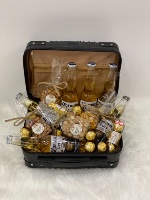 מארז בירות במזוודה יוקרתית