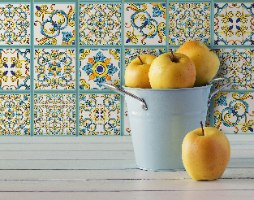 12 מדבקות לאריחים 10*10 ס''מ קלאסיק דגם 1286