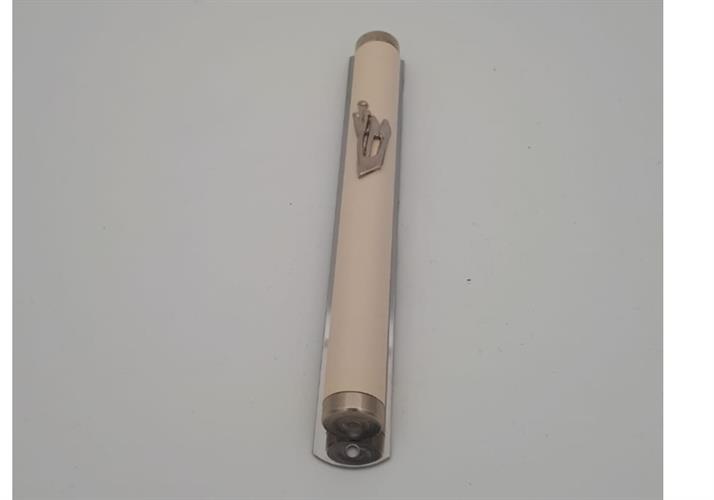 בית מזוזה קרם דגם צינור