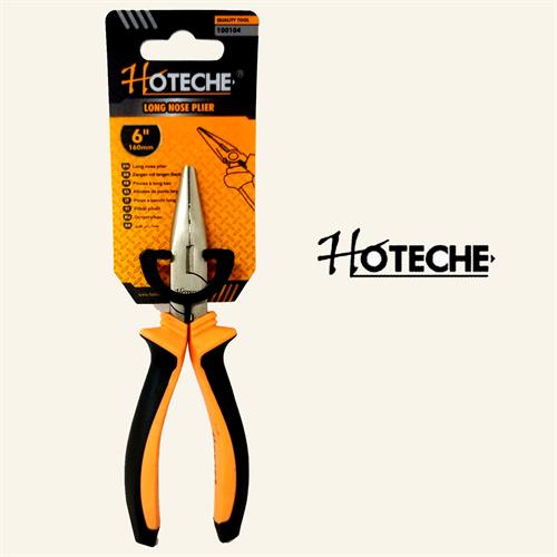 פלייר אף ארוך מעוגל כתום שחור -6-