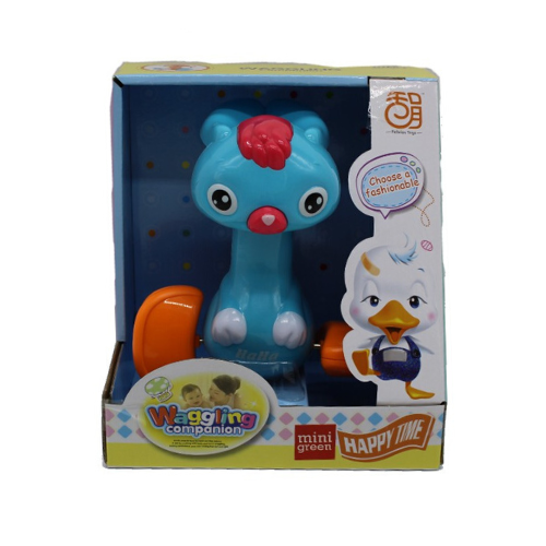 משחק תינוק ברווז מקרקר כחול