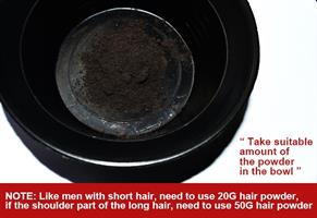 צבע אורגני שחור לשיער ללא אמוניה וללא חמצן