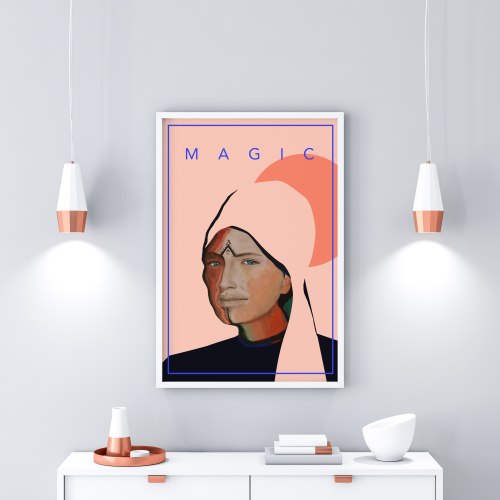 הדפס ציור נייר - magic