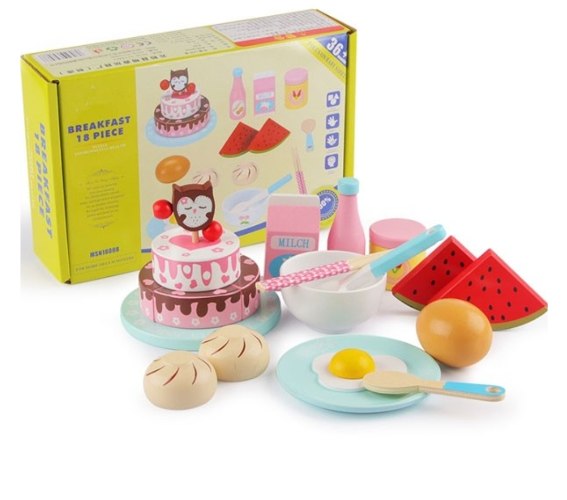 ערכת ארוחת בוקר מעץ RITCO