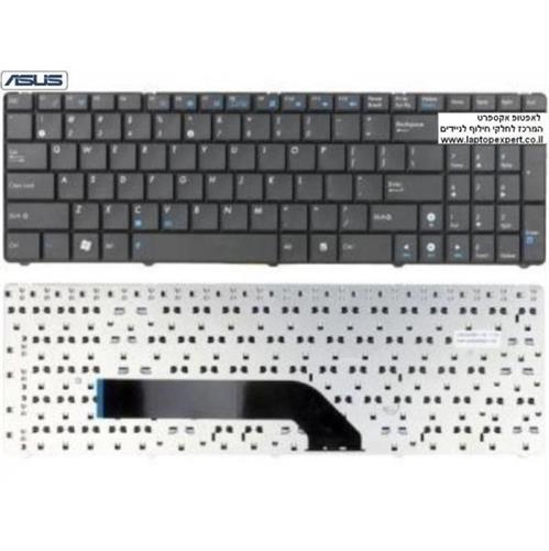 החלפת מקלדת למחשב נייד אסוס Asus X5D X70 G70 N51 Laptop Keyboard