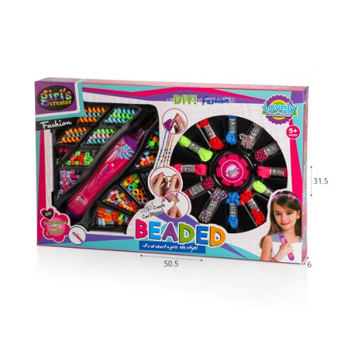 ערכה ליצירת צמות עם חוטים