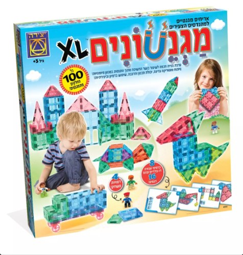 מגנטונים 100 חלקים XL