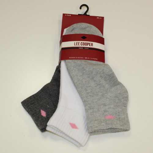 שלישיית גרבי חצי מגבת ריב נשים