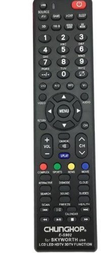 שלט לטלויזיה סקיוורט SKYWORTH LCD