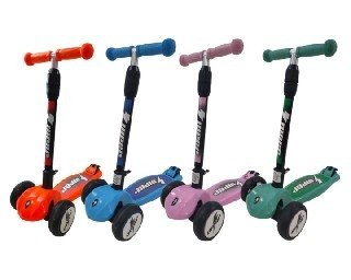 קורקינט 3 גלגלים עם אורות