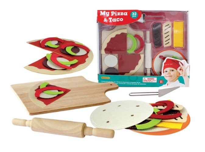 סט פיצה וטאקו עם אביזרים 32 חלקים