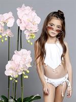 בגד ים ביקיני קולר צדפים לבן VIEW