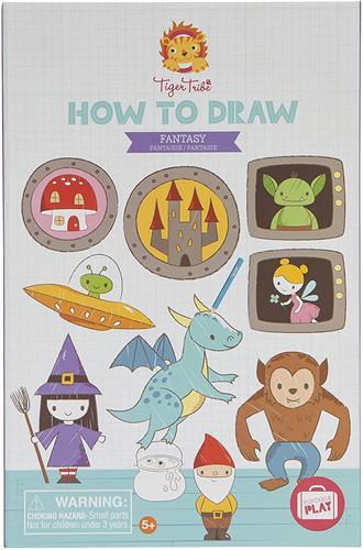 איך לצייר - פנטזיה TIGER TRIBE