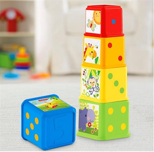 מגדל קוביות קלאסי - Fisher price