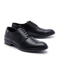 נעלי שרוך מעור  לגבר של המותג pikolinos  בשחור וחום