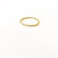 טבעת פלורי דקה זהב