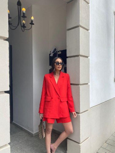 חליפת פוקסי אדום