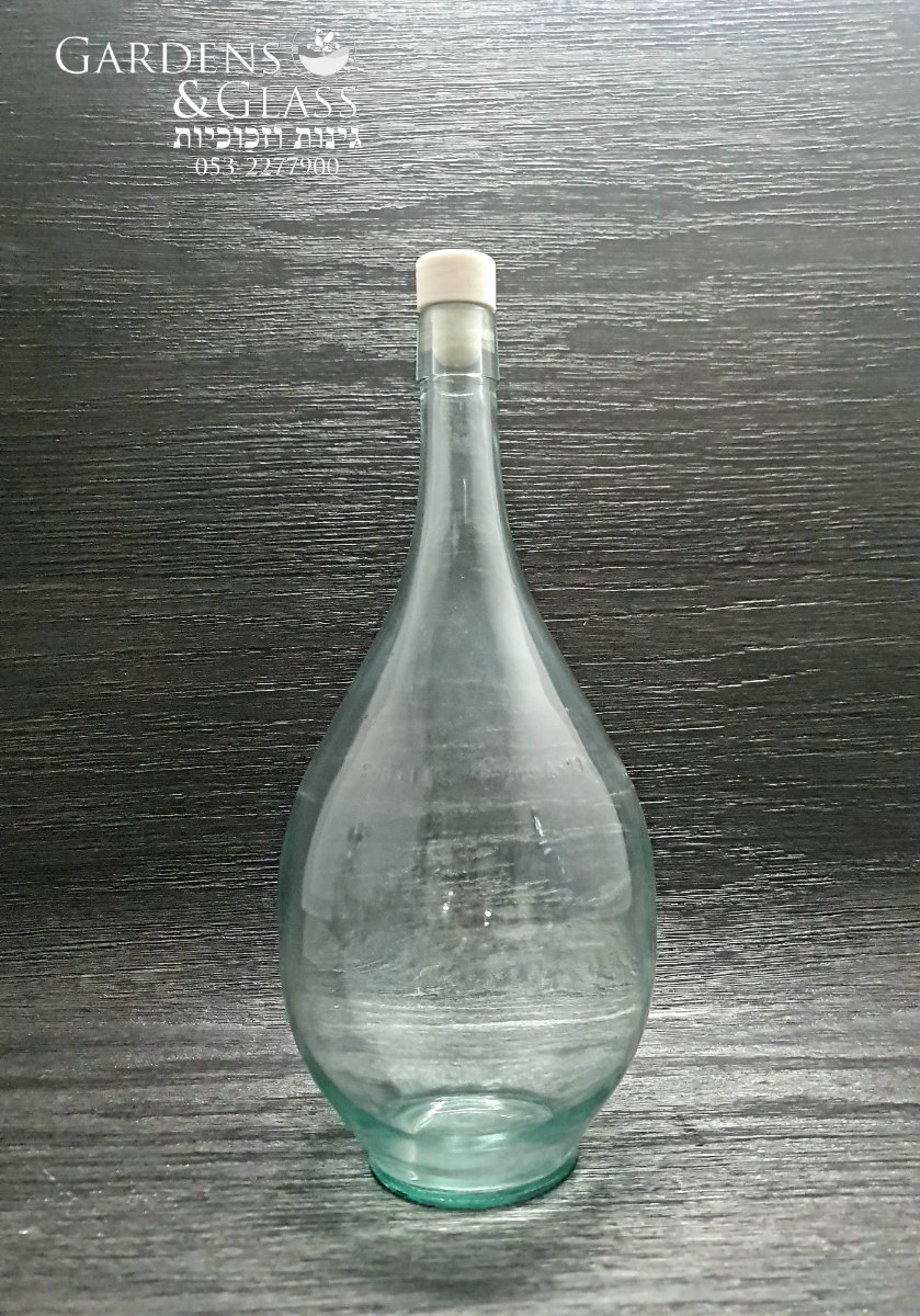 בקבוק זכוכית 2 ליטר