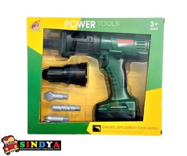 מקדחה חשמלית לילדים
