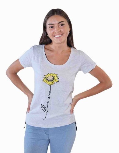 חולצה נשים פרח