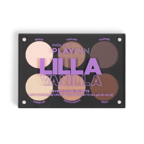 פלטה מגנטית ייחודית המכילה 6 צלליות - PLAYINN Lilla Vanilla