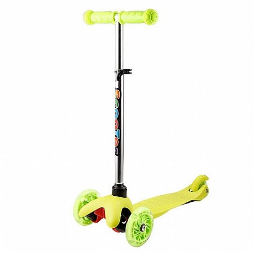 קורקינט 3 גלגלים 2 קידמיים מגוון צבעים