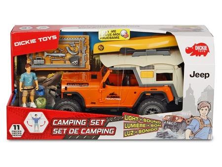 סט קמפינג ג'יפ קיאק ואביזרים DICKIE TOYS