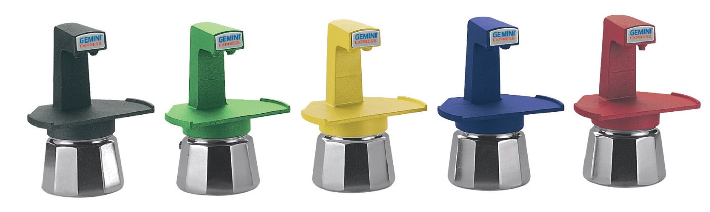 מקינטה ג'מיני,  1-2 כוסות,  Gemini Express Espresso Maker מתאים לאינדוקציה