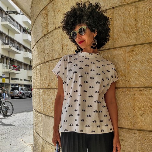 חולצת NAM - אבן