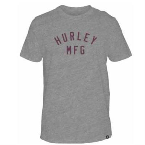 HURLEY SIRO ATHLETICO T-SHIRT- DARK GREY HTR