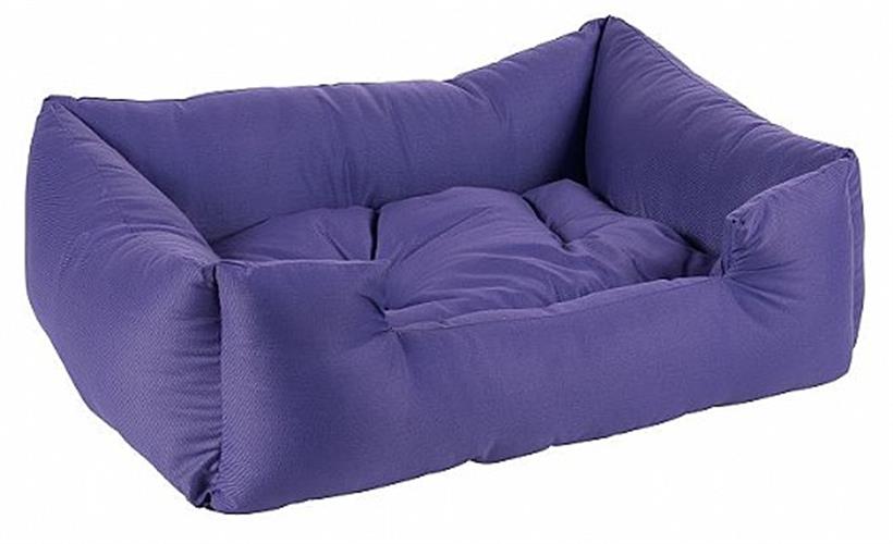 מיטה לכלב וחתול מבד כותנה צבע סגול במגוון מידות