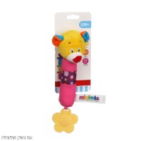 רעשן בובה רכה חיות אחיזת יד