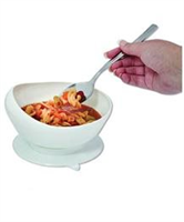 קערית לאכילה עם דופן גבוהה