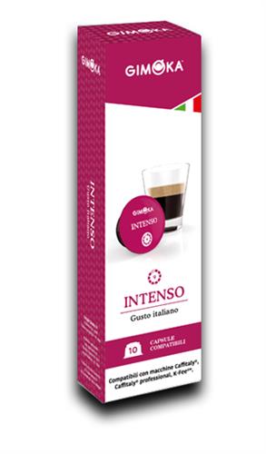 10 קפסולות תואמת Caffiataly ג'ימוקה אינטנסו Gimoka Intenso