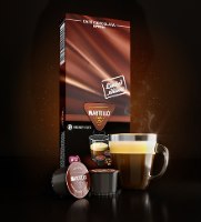 500 קפסולות מרטלו / לואי מקוריות למכונות הקפה alex/chic/cubo של חברת אספרסו קאפ