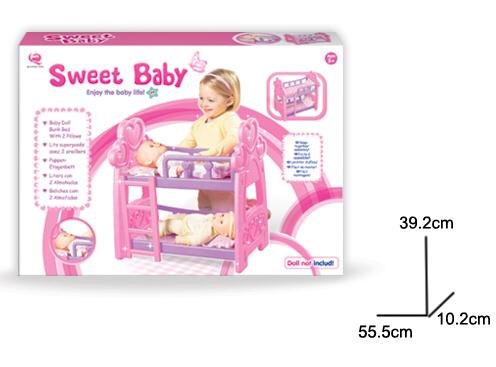 מיטת תאומים לבובה