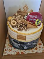 תבנית ליצירת כתר מלך ליאל משוקולד או מבצק סוכר | תבנית ליאל | כתר בנים ליאל