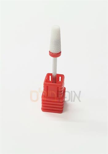 ראש קרמי להסרת ג'ל קונוס חתוך אדום