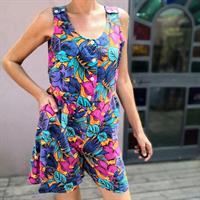 אוברול צבעוני מטריף מידה L/XL