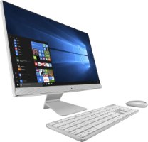 מחשב All-in-One ללא מסך מגע Asus Vivo AiO V241EAK-WA006M - צבע לבן/כסוף