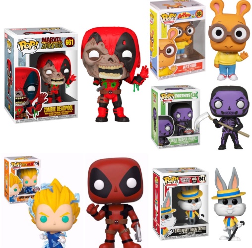 מגוון בובות פופ