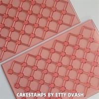 טקסטורה ריבועים קאפיטונאג'