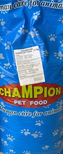 צ'מפיון Champion מזון יבש לחתולי חצר 17 ק"ג