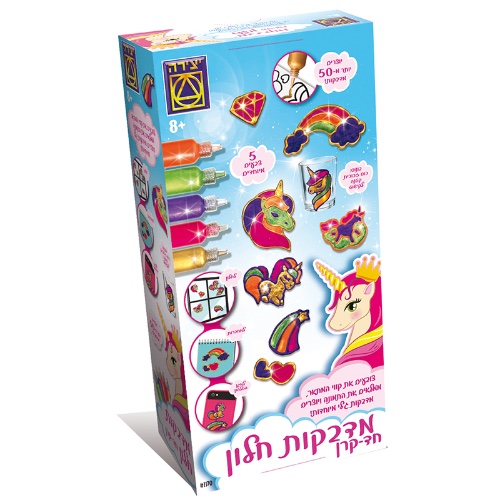 מדבקות חלון חד קרן