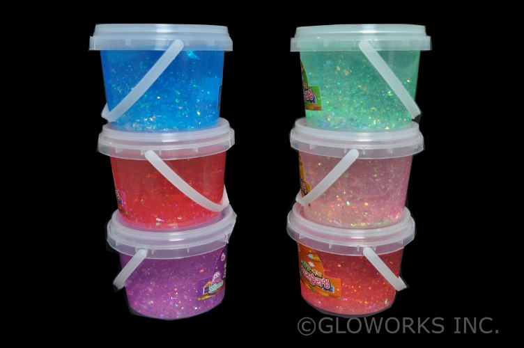 סליים נצנצים דלי